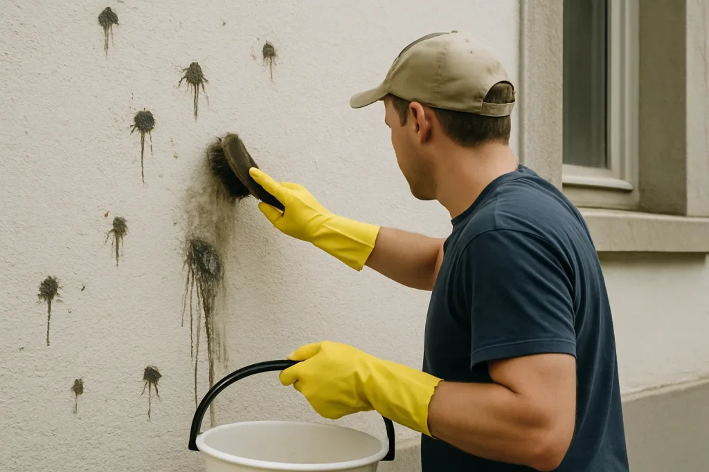 Fientes de Pigeons : Comment Elles Dégradent Silencieusement les Peintures de Façade